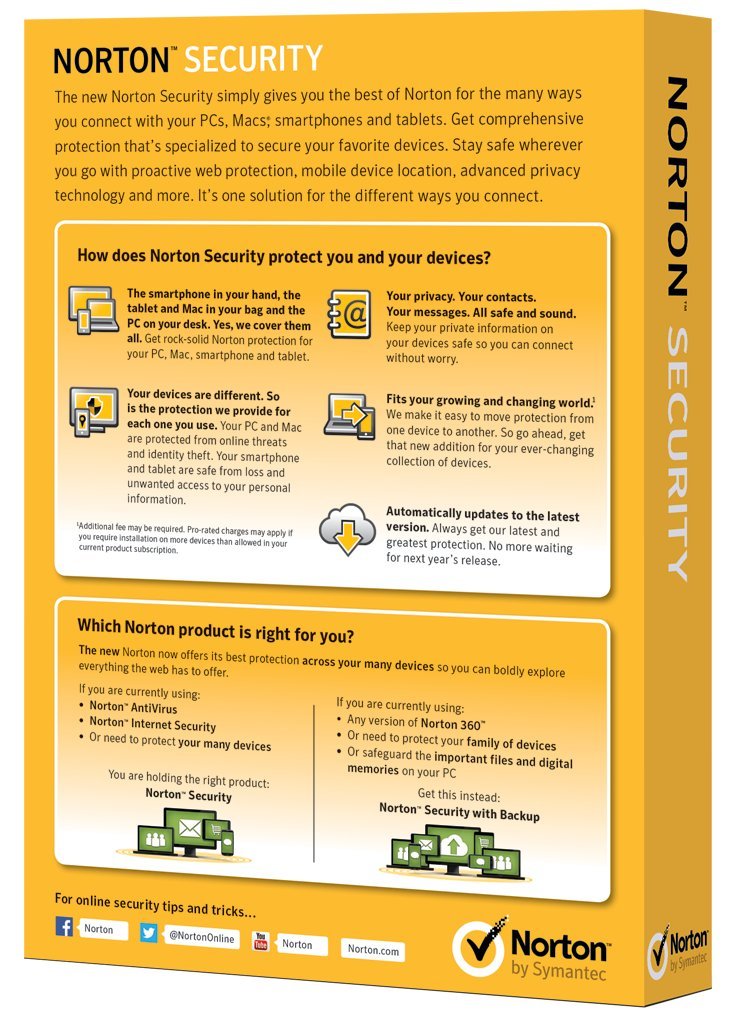 Amazon.com: Norton Security (For 5 Devices): Software