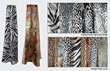 Animal Print Long Scarves in Fall Colors by Fabulous Fashions