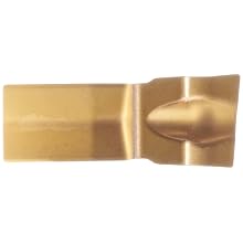 Sandvik Coromant Q-Cut 151.2 Carbide Parting Insert, GC2135 Grade, Multi-Layer Coating, 5F Chipbreaker, 1 Cutting Edge, L151.2-200 08-5F, 0.0039" Corner Radius, 20 Insert Seat Size (Pack of 10)