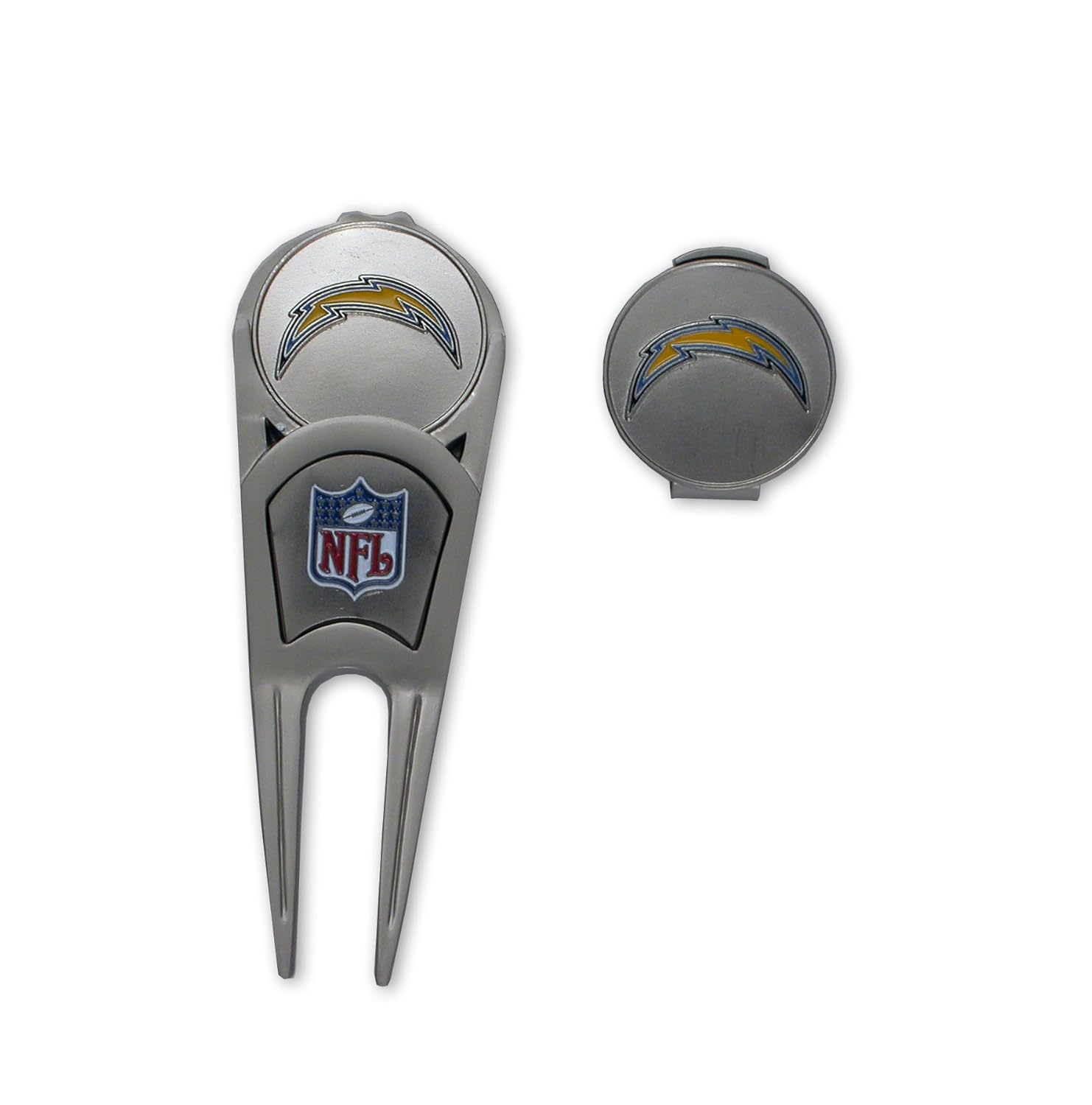 McArthur San Diego Chargers Divot Tool and Hat Clip Combo
McArthur San Diego Chargers Divot Tool and Hat Clip Combo