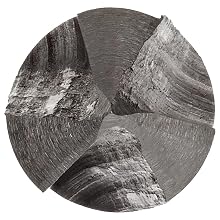 Chicago Latrobe 213 High-Speed Steel Countersink, Black Oxide Finish, 1/2" Shank Dia, .7500" Point Dia, 100 Degree Point Angle
