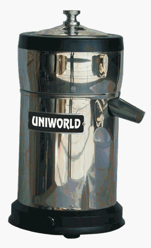 Uniworld UES-4EA Juice Extractor - .25 H.P. - Stainless Steel Container