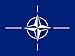 NATO Flag 6 x 4 Laminated Poster