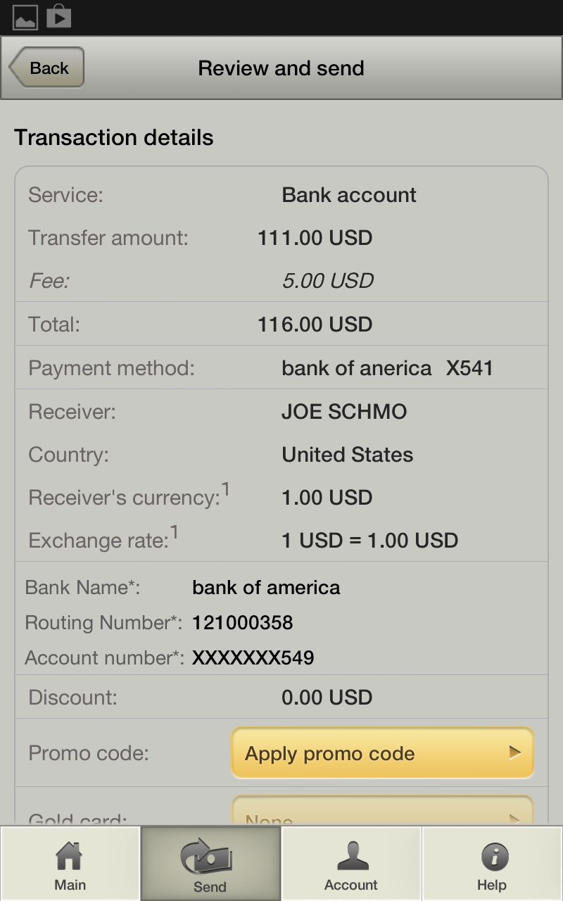 Western Union Appstore for Android