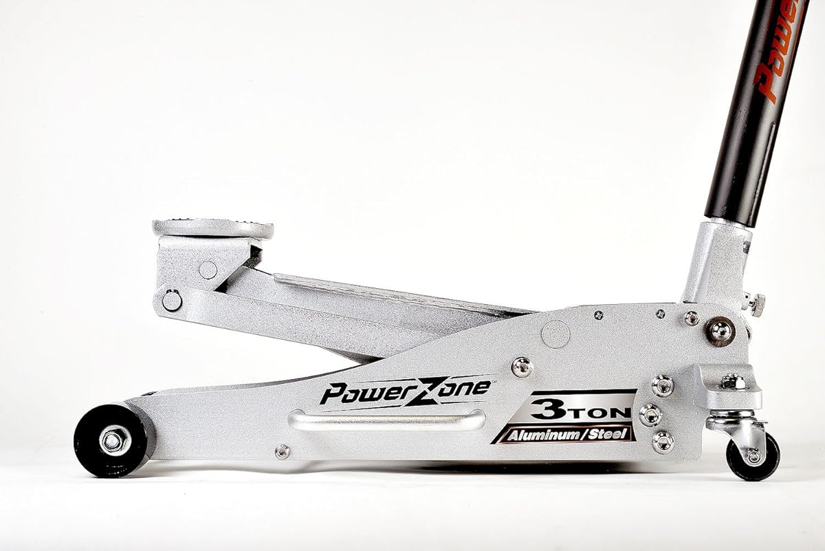 Powerzone 380044 3 Ton Aluminum and Steel Garage Jack