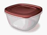 Rubbermaid 7J72 Easy Find Lid Square 14-Cup Food Storage Container