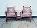 OLD FORGE CONVERSATION SEAT WITH TABLE