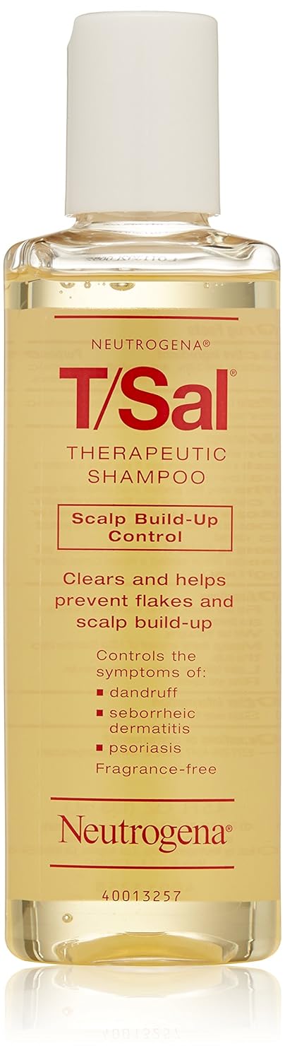 Neutrogena T/Sal Therapeutic Shampoo, Scalp Build-up ...