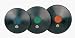 Practice Rubber Discus Black 1.6kg High School
