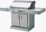 TEC Gas Grills Sterling G3000 FR Infrared Propane Gas Grill On Cabinet