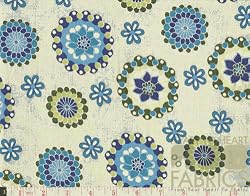 By The Yard Gypsy Breeze Medallions Quilt Cotton Fabric