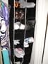 Kennedy Home Collection's Hanging 16 Shelf Organizer- #5168 Black/cream