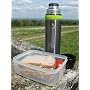 Thermos Ultimate Flask, Graphite, Steel, 0.8 Litre 