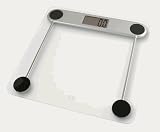 American Weigh Amw-330lpg Low Profile Glass Top Digital Bathroom Scale 330 X 0.2 Pound