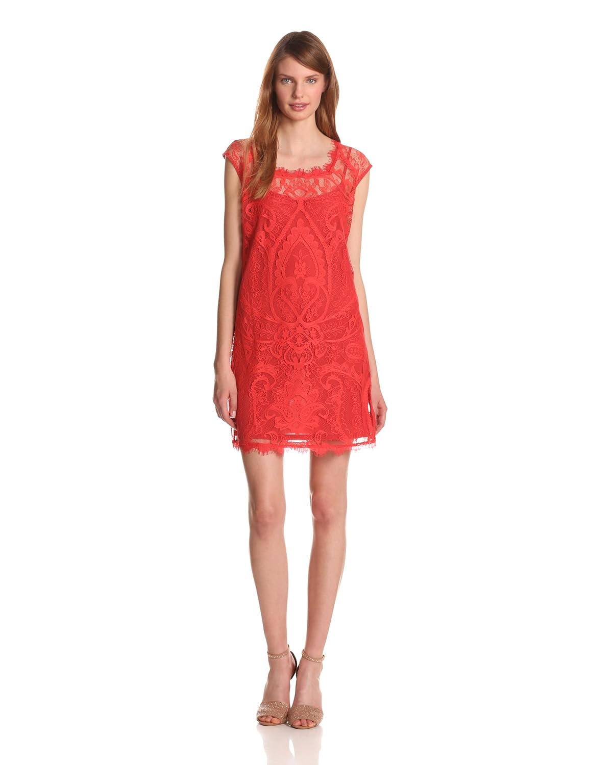 nicole miller lace dress