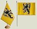Drapeau de table France Nord Pas de Calais - 15 x 22 cm