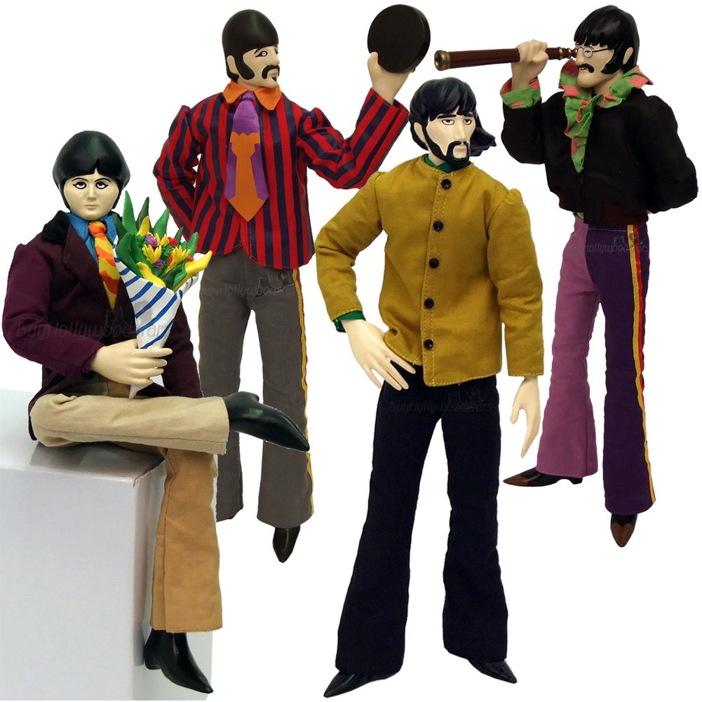 Beatles 12 inch Articulated 1/6 scale Yellow Submarine figures