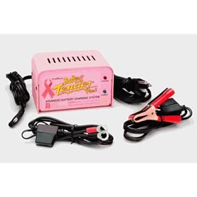 Battery Tender Plus 12-Volt/1.25-Amp Battery Charger, Pink