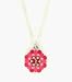 Kids Medical Alert ID Pink Flower Necklace
