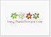 Happy Daisy Christmas Row Stationery