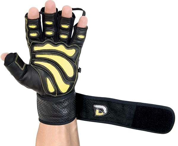 Elite leather gym gloves Clearance