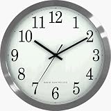 La Crosse Technology WT-3126B Radio Controlled Aluminum Analog Wall Clock