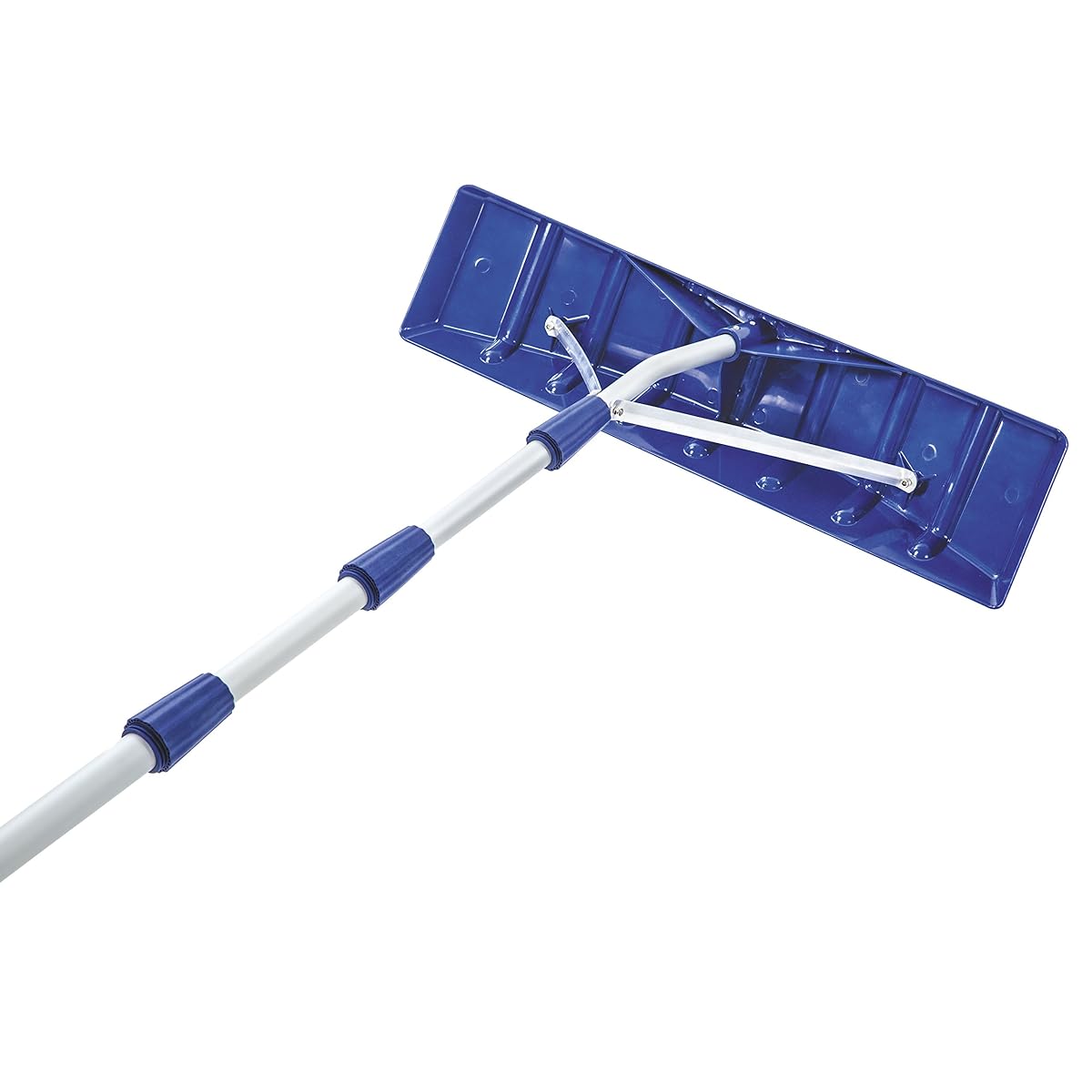 Snow Joe RJ204M 21 TwistnLock Telescoping Snow Shovel Roof Rake with