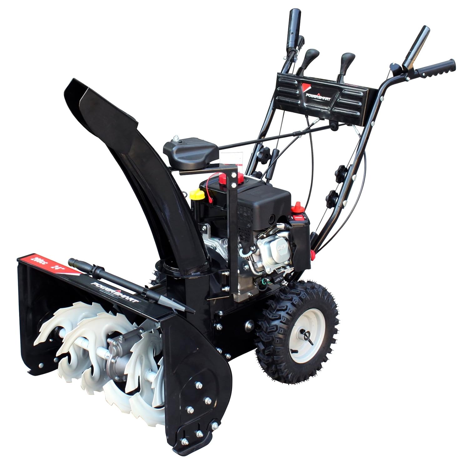 Power Smart DB7659A 24inch 208cc LCT Gas Powered 2Stage Snow Thrower