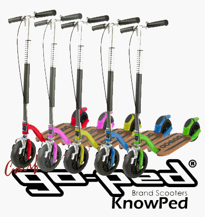 Go-Ped Know-Ped Kick Scooter (Multiple Colors)