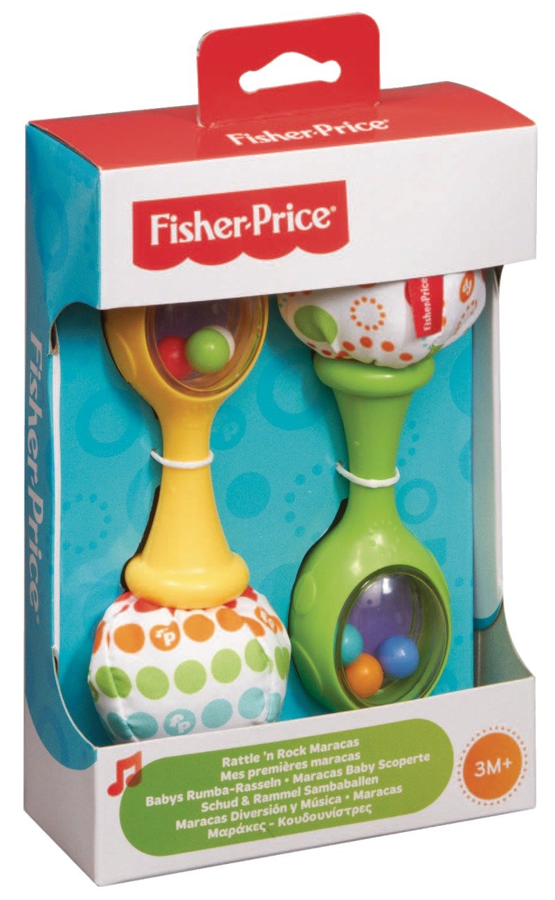Maracas Musical Play Toy Rattle 'n Rock FisherPrice New for Baby Kids