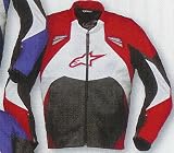 ALPINESTARS SMK LEATHER JACKET RED 60 3107573060