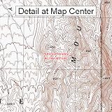 USGS Topographic Quadrangle Map - Plutonium Valley, Nevada (Folded/Waterproof)
