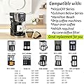 Vaqined Reusable #4 Cone Coffee Filter Basket