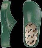 Birkis Clogs ''Super-Birki'' aus Alpro-Schaum in green Groesse 42.0 mit normalem Fussbett