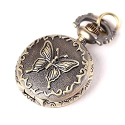 cute pocket watch necklace