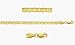 14K Gold Anchor Link Mariner Chain , 4.5mm wide