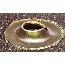 3M Roloc Disc TSM 777F, YF Weight Polyester Cloth, Ceramic Aluminum Oxide, Dry/Wet, 3" Diameter, 36 Grit (Pack of 50)