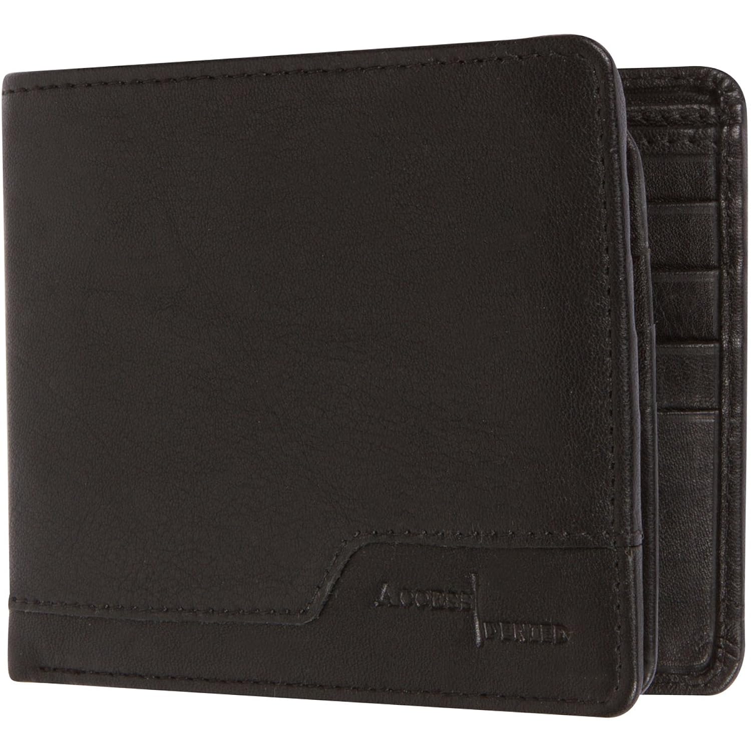 Access Denied Mens RFID Blocking Wallet Leather 12 Card Slots eBay