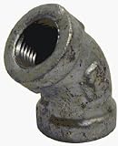 1 Galv 45 DEG Elbow