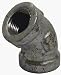 1 Galv 45 DEG Elbow