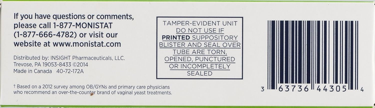 Amazon.com: Monistat 3 Vaginal Antifungal Combination Pack, 3 ... Amazon.com: Monistat 3 Vaginal Antifungal Combination Pack, 3 ...