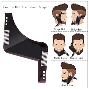 Beard Shaving Grooming Apron Beard Trimmer Catcher Hair Clippings