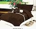11 Piece King Oxford Chocolate (1000TC Egyptian cotton Sheets) Luxurious Comforter Set