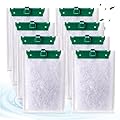 Xbbwmrs 8 Count Medium Filter Cartridges Compatible with Tetra Whisper Bio-Bag Filters 