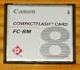 Canon-USA 8 MB CompactFlash Card (FC-8M)
