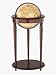 12 Gannon Antique Oceans Globe with Stand