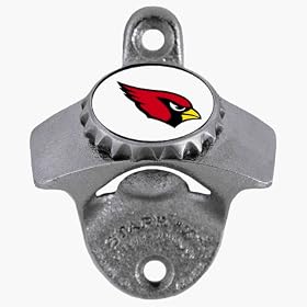ARIZONA CARDINALS MOUNTED BOTTLE OPENER by 