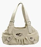 Parinda Amazon Lily Croco Embossed Top Zip Handbag - Mocca