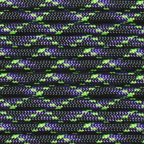 Undead 100' + 25 Buckles Paracord Hero 10' 20' 50' 100' Hanks Parachute 550 Cord Type III 7 Strand Paracord - Largest Paracord Selection