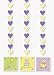 Creative Converting Nursery Friends Fancy Hanging Cutout - 18 Count